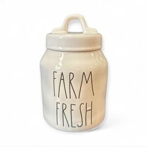 Rae Dunn Farm Fresh Farmhouse Canister Cookie Jar